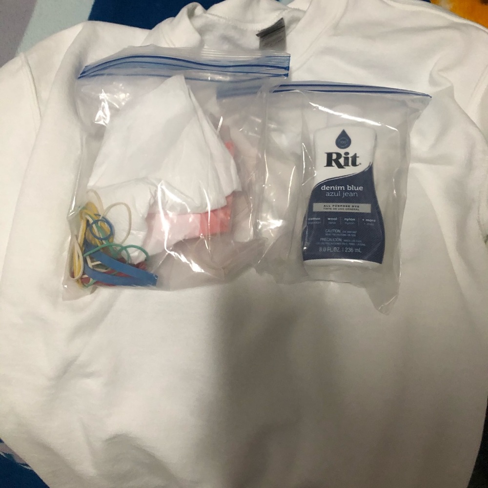 Tie-Dye Kit (Denim Blue) Small Crewneck